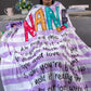 Personalized  Flora Mom/Nana/Auntie We Love You Blanket ｜110440