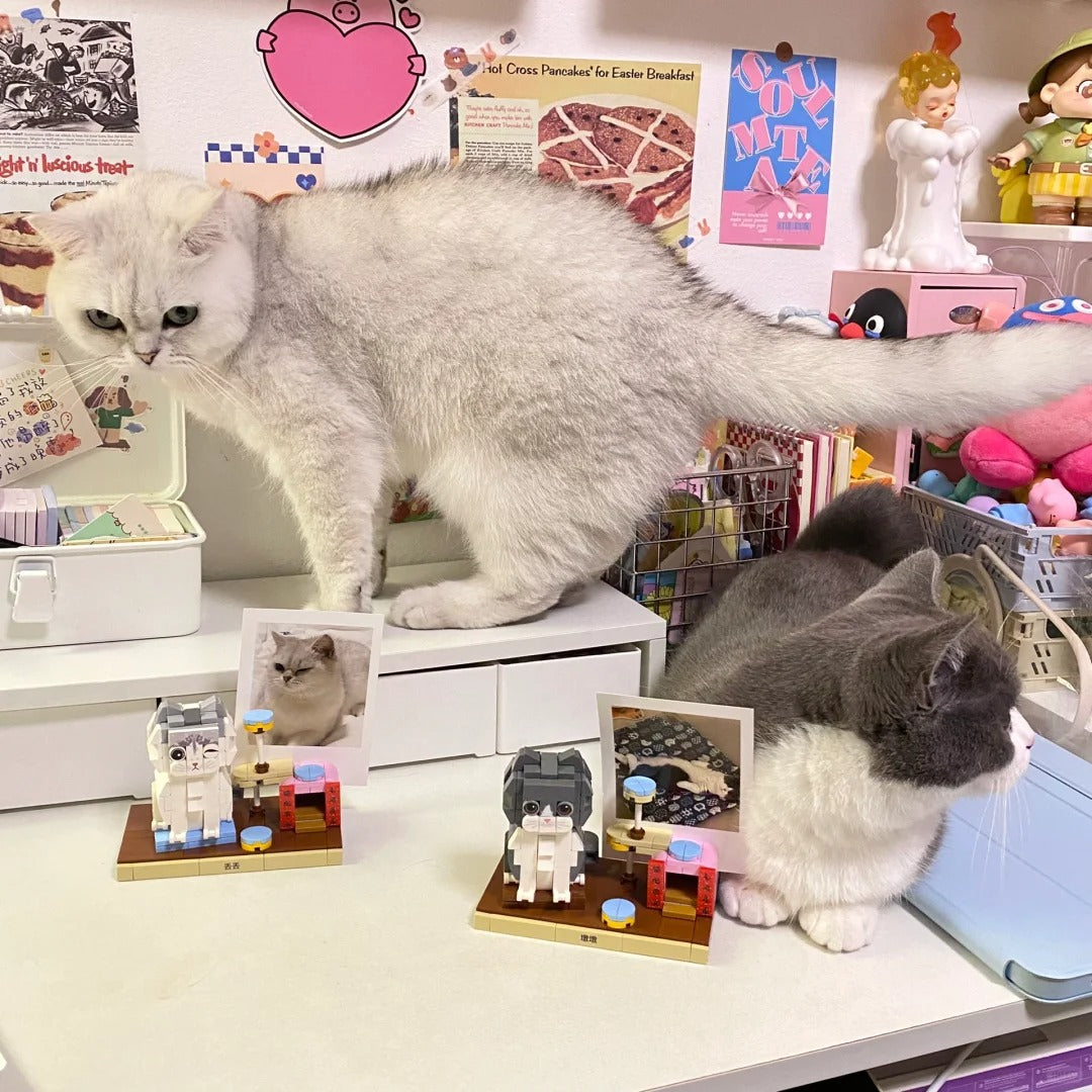 Custom Pet Particle Block Figure Deluxe Edition