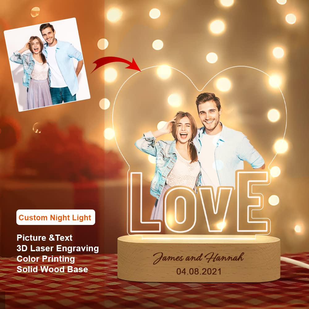 Personalized 3D Portrait Lamp