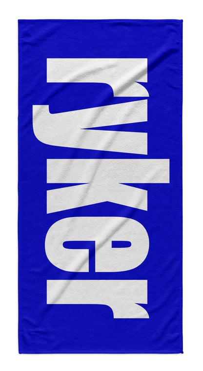 Personalized Beach Towel Solid Bolds
