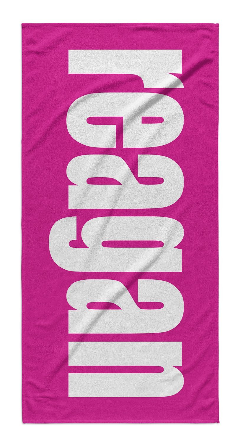 Personalized Beach Towel Solid Bolds