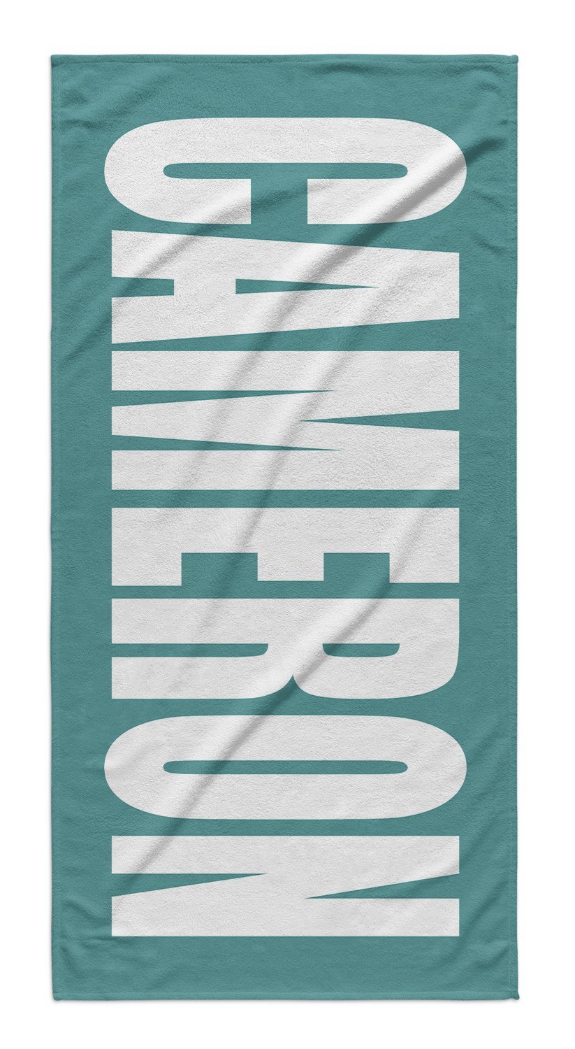 Personalized Beach Towel Solid Bolds
