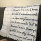 Personalized  Love Letter Mom/Nana/Auntie We Love You Blanket