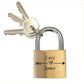 Personalised Engraved Padlock Present Love Lock