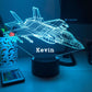 Personalized 3D Warcraft Night Lights with Name 7/16 Colors Changing LED Lamp