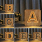 Wood Alphabet Light