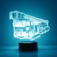Personalized Truck Night Lights with Name 7/16 Color Changing LED Lamp III06