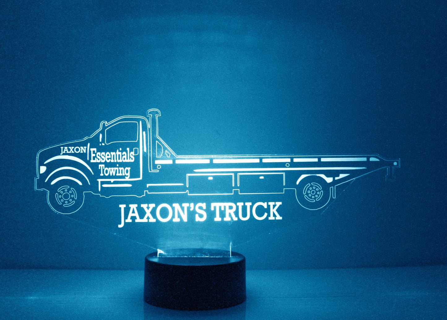 Personalized Truck Night Lights with Name 7/16 Color Changing LED Lamp III09