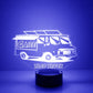 Personalized Truck Night Lights with Name 7/16 Color Changing LED Lamp III05