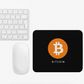 Bitcoin Logo Mouse Pad