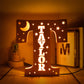 Personalized Wooden  Letter with Name LED Night Light