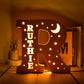 Personalized Wooden  Letter with Name LED Night Light