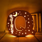 Personalized Wooden  Letter with Name LED Night Light