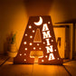 Personalized Wooden  Letter with Name LED Night Light