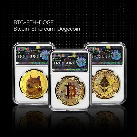 Bitcoin Commemorative Coin - A Solid Token of a Digital Age