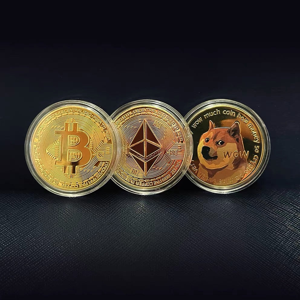 Bitcoin Commemorative Coin - A Solid Token of a Digital Age