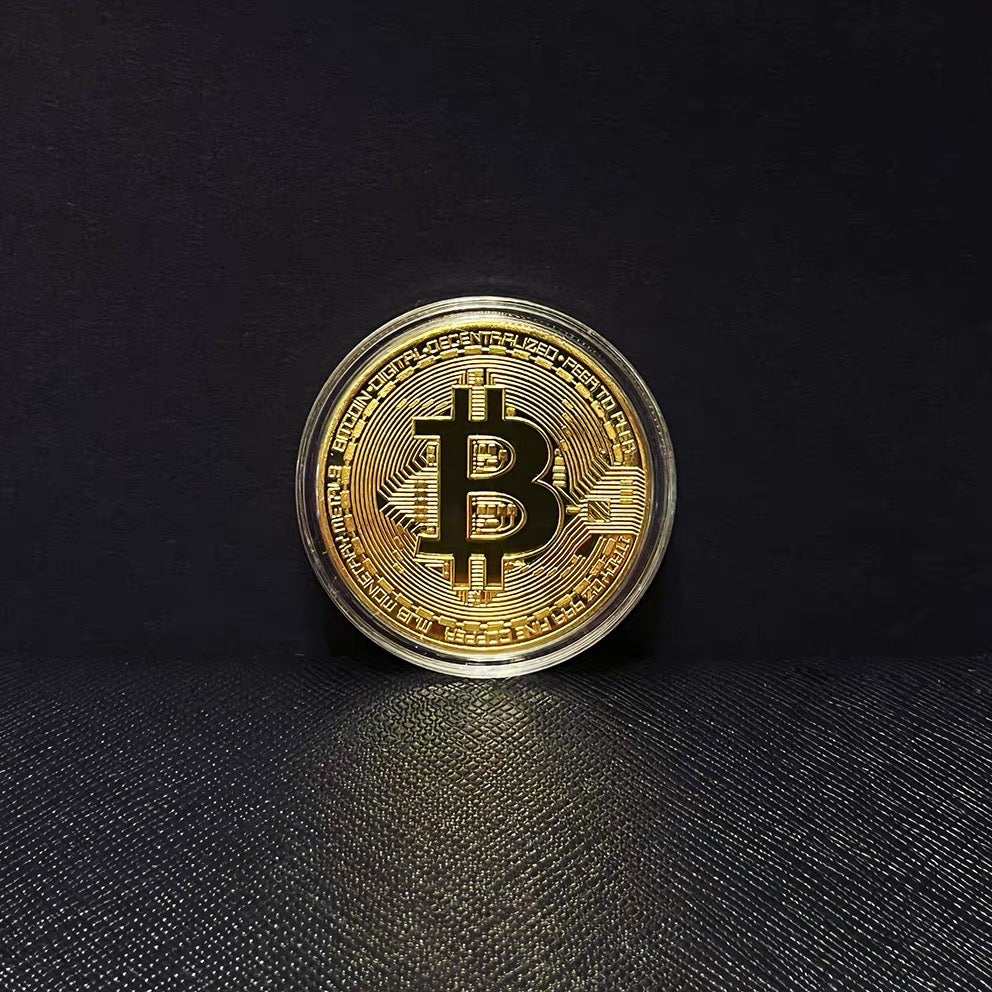 Bitcoin Commemorative Coin - A Solid Token of a Digital Age