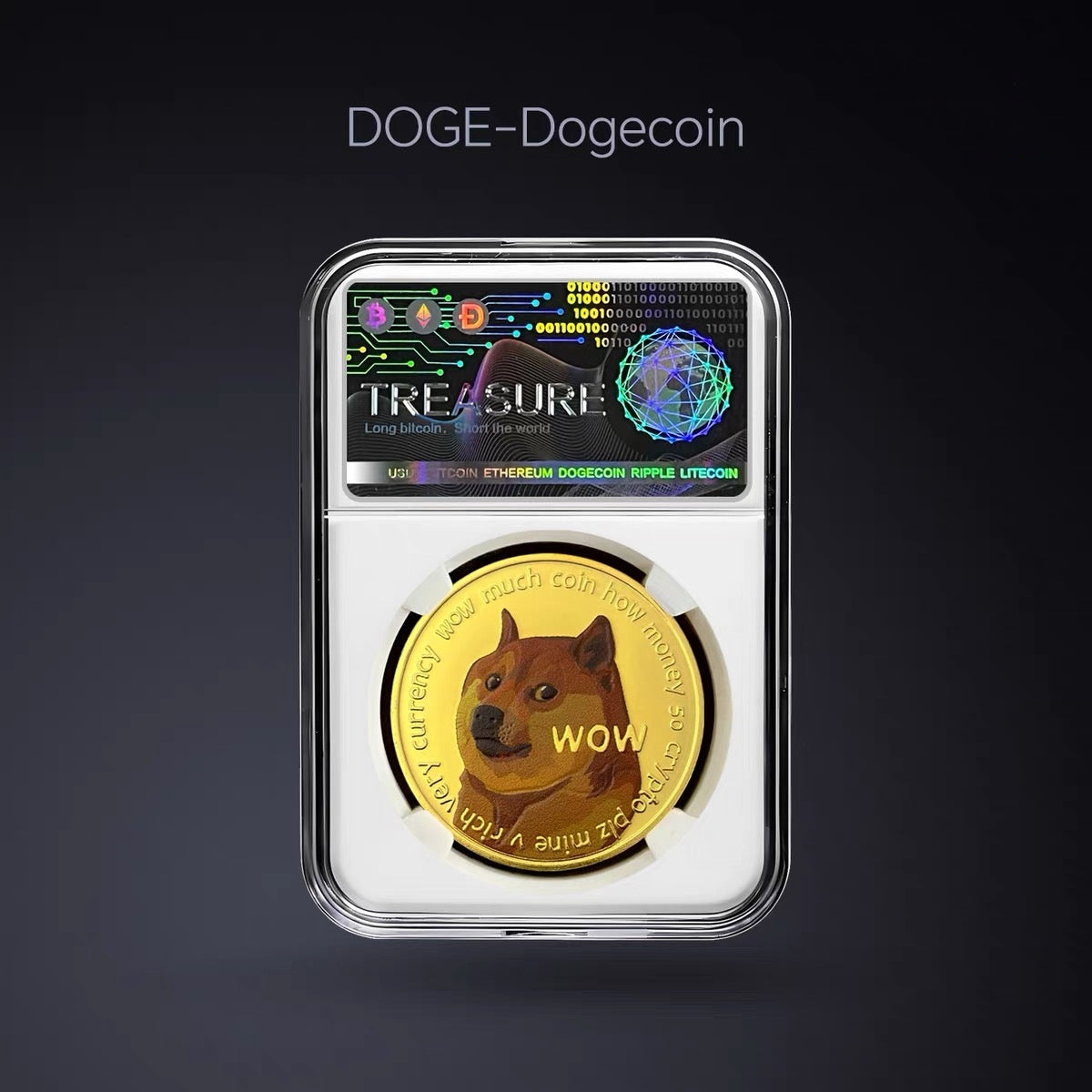 Bitcoin Commemorative Coin - A Solid Token of a Digital Age