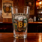 Bitcoin &amp; Beer Pint Glass - Raise a Toast to Freedom