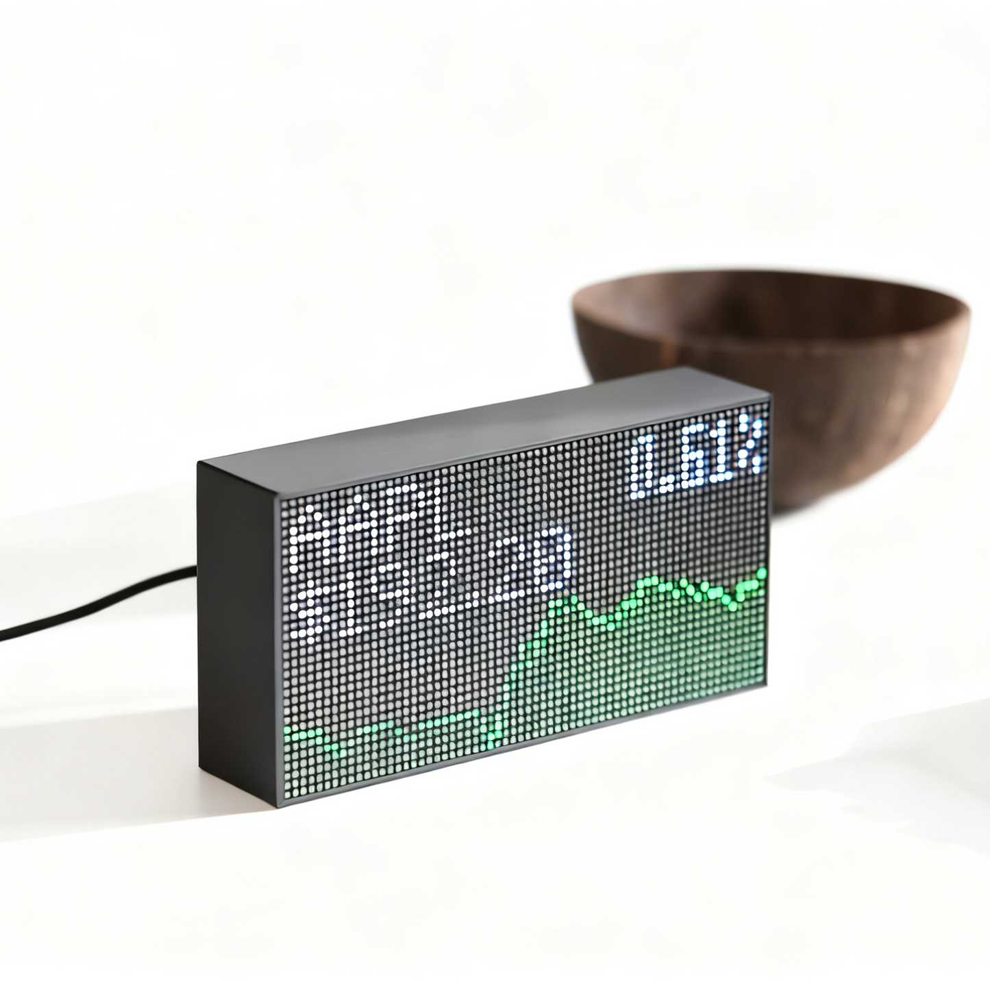 Stock Ticker Forex Crypto LIVE Price WiFi LED Display