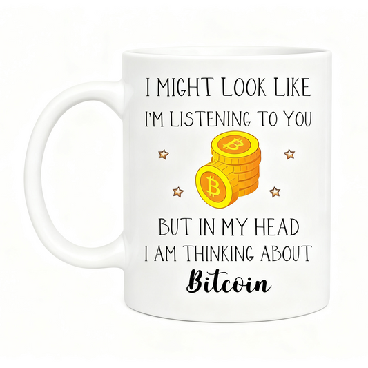 Bitcoin Gift - Funny Bitcoin Mug