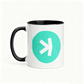 KASPA crypto Logo Bitcoin Mug