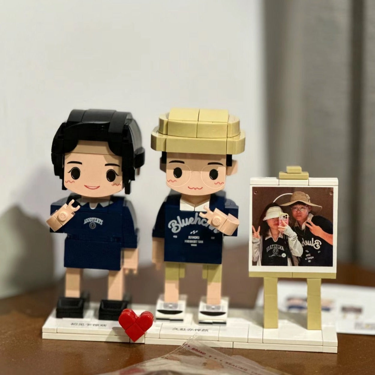 Mother's Day Brick Figure, Customizable, Full Body, 1 Person Custom Brick Figure