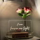 Personalized Led Name Table Light