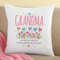 Personalized Heart Garden Name Pillow