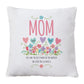 Personalized Heart Garden Name Pillow