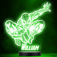Personalised Colour Change Light LED Bedroom Night Light Boys Girls Jump Spiderman