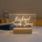 Personalized Led Name Table Light