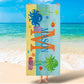 Personalized Kids Microfiber Beach Towel Sea World