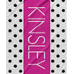 Personalized Beach Towel Polka Dot