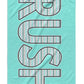 Personalized Beach Towel Striped Letters