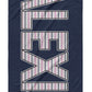 Personalized Beach Towel Striped Letters
