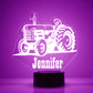 Personalized Truck Night Lights with Name 7/16 Colors Changing LED Lamp NL3016