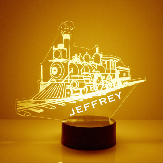 Personalized Truck Night Lights with Name 7/16 Color Changing LED Lamp III13