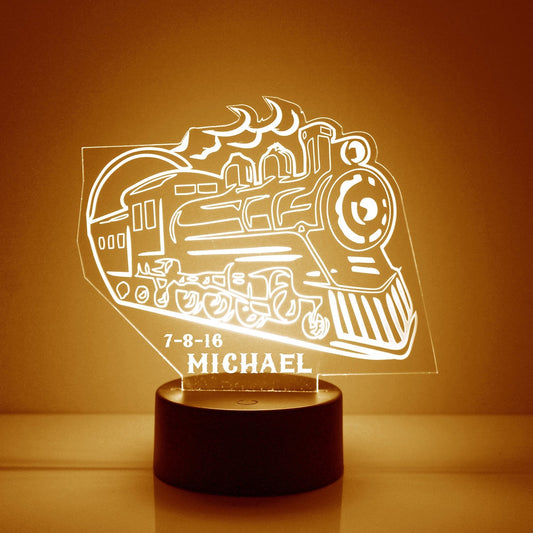 Personalized Truck Night Lights with Name 7/16 Color Changing LED Lamp III14