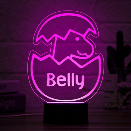 Personalized Dinosaur 7 Colours 16 Colors Change Light LED Bedroom Night Light Boys Girls Mood Lighting