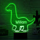 Personalized Dinosaur 7 Colours 16 Colors Change Light LED Bedroom Night Light Boys Girls Mood Lighting