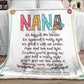 Personalized  Flora Mom/Nana/Auntie We Love You Blanket｜11042217