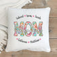 Personalized Blessed Mom Grandma Nana Name Pillow