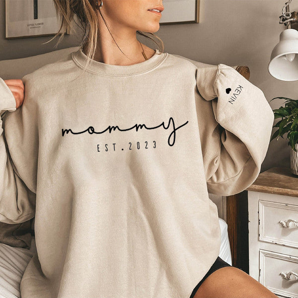Personalized Mammy Unisex Sweatshirt Est. Year