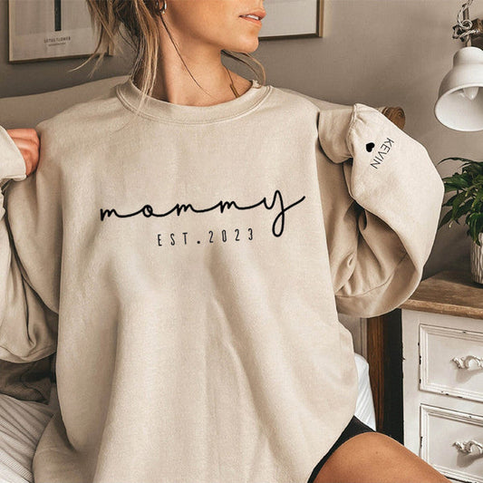Personalized Mammy Unisex Sweatshirt Est. Year