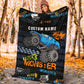 Custom Name Fleece Cartoon Blanket II03 - Truck