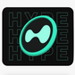 Hyper Liquid Logo Mouse Pad