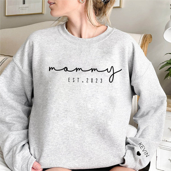 Personalized Mammy Unisex Sweatshirt Est. Year