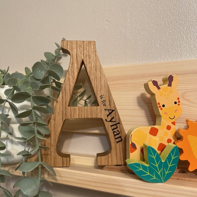 Personalized Wood Crafted Letter Decor