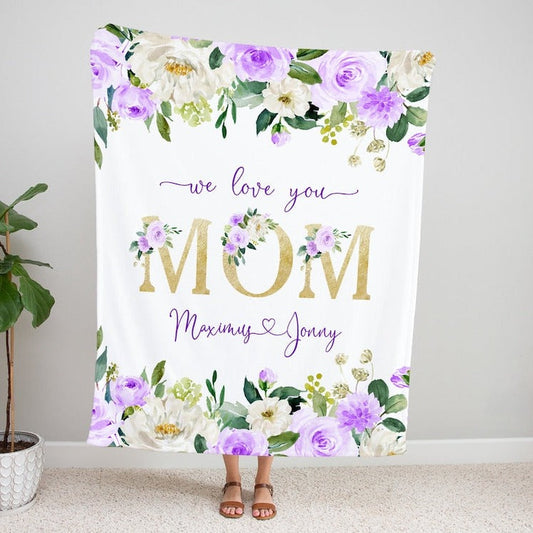 mother's day gift blanket